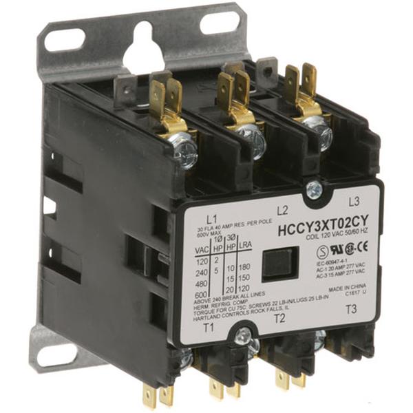 PITCO P5045352 CONTACTOR 110/120VAC 3POLE