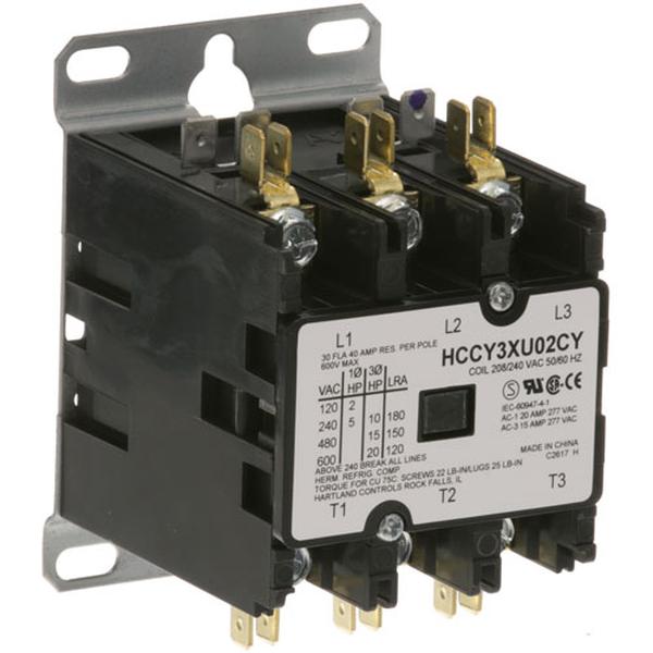 VULCAN 00-346466-00010 CONTACTOR 208/240V 3P 30FLA/40A RES