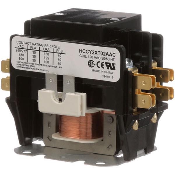SOUTHBEND 1161449 CONTACTOR TWO POLE 120VAC 60HZ
