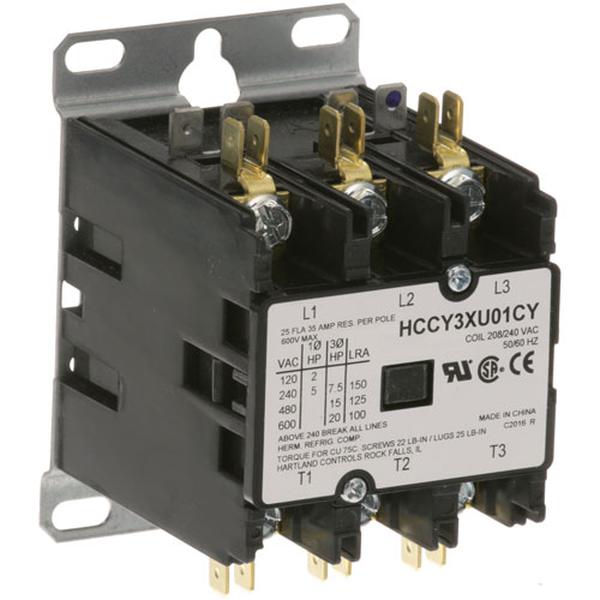 SCOTSMAN 12-0739-06 208/240V 3 POLE CONTACTOR WITH SCREW TERMINALS