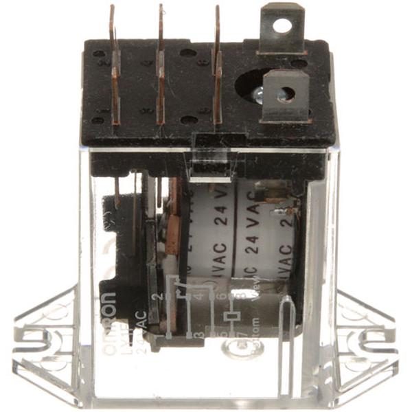 PITCO P5046686 RELAY 24VAC DPDT MTG TAB