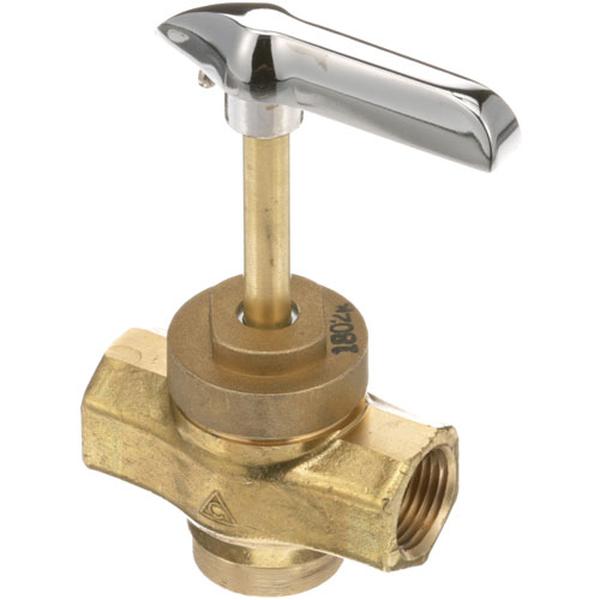 BAKERS PRIDE R3024X VALVE GAS 1/2 W/2-1/2 STEM(