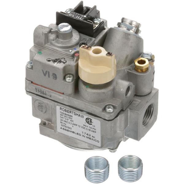FRYMASTER FM807-0428 MILLIVOLT NATURAL GAS COMBINATION VALVE 1/2-IN NPT INLET AND OUTLET