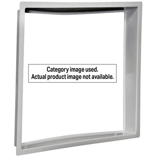 EGER EADEF-BEIGE-SP AIR DEFLECTOR BY EGER 24-IN X 24-IN 1-PIECE FULLY CONSTRUCTED