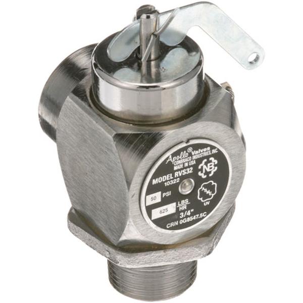 CLEVELAND KE50220 50 PSI 3/4 IN STEAM SAFETY RELIEF VALVE