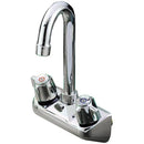 COMPONENT HARDWARE TL15-4000 WALL FAUCET W/ 6 IN SWIVEL GOOSNECK