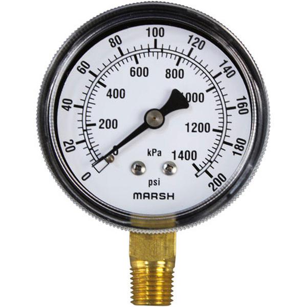 VULCAN 998247 0-100 PSI DISHWASHER PRESSURE GAUGE