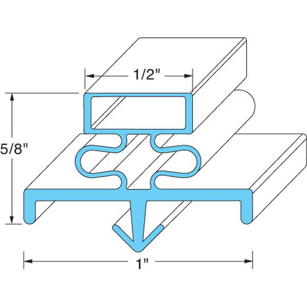 MCCALL MCC14498 REFRIGERATION GASKET
