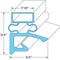 VULCAN 280984-2 GASKET DOOR SINGLE