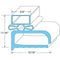 PERLICK PEC25166-1 REFRIGERATION GASKET