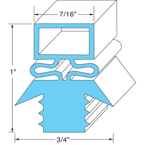 TRAULSEN SER-27563-00 GASKET PUSH 1/2N 21-5/8 X 29-5/8