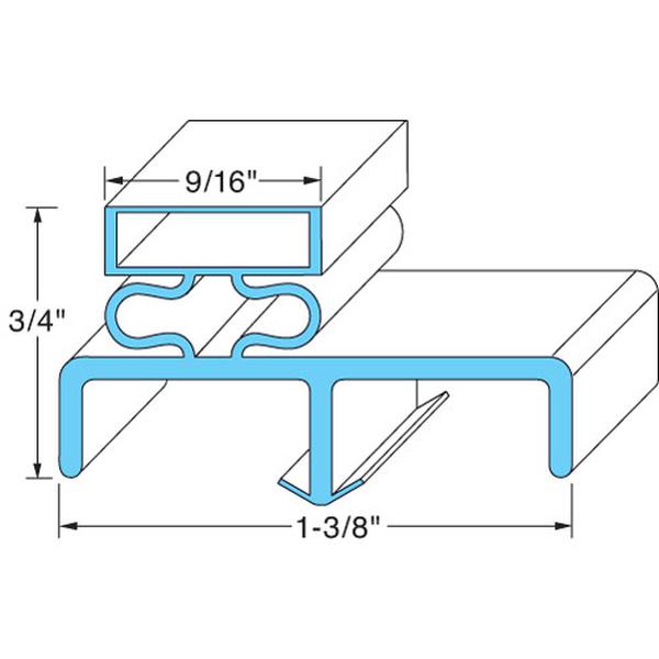 VICTORY 50359405 GASKET DOOR RI