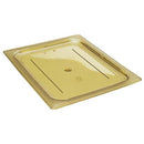 CAMBRO 20HPC 1/2 SIZE AMBER H-PAN™ HIGH HEAT FOOD PAN COVER