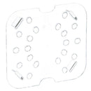 CAMBRO 60CWD 1/6 SIZE CLEAR CAMWEAR® FOOD PAN DRAIN SHELF