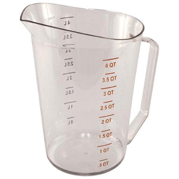 CAMBRO 400MCCW135 MEASURE CUP 4QT-CLRCW