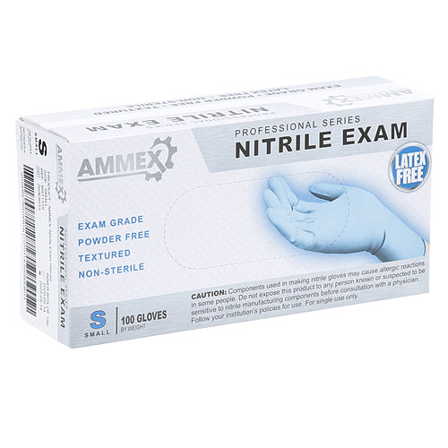 MAVRIK 8015082 GLOVES NTRL EXAM BX/100 PWDRFREE SM