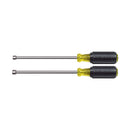 KLEIN TOOLS 646M NUT DRIVER SET MAG6-INCH SHAFTS 2-PIECE