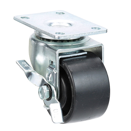 MAVRIK 8407971 CASTER WITH BRAKE PLATED
