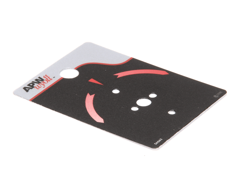 APW AS-56562 LABEL NEW INCREASE DECREASE R