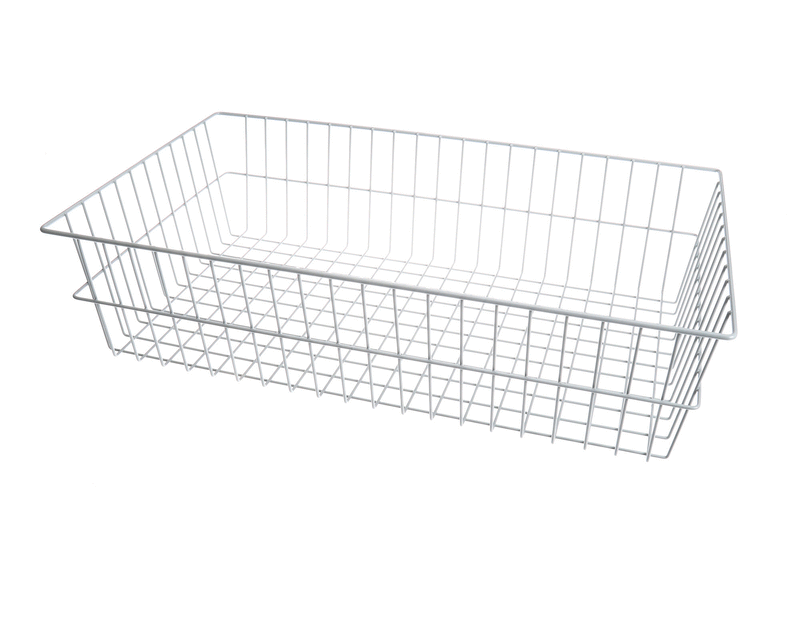 BLICKMAN 2422441000 WIRE BASKET 6-IN CHROME 24 12-IN W X 6-IN H X 14 14-IN D