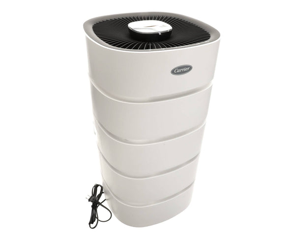 CARRIER RMAP-STSTANDALONE AIR PURIFIER KEEPS A ROOM'S AIR QUALITY FRESH AND CLEAN BY FILTERING HARMFUL AIRBORNE PARTICLES LIKE BACTERIA DANDER DUST MOLD AND POLLEN.DESIGNED TO REMOVE OVER 99% OF AIRBORNEÃ‚-INÂ¬Ã¡PARTICLES DOWN TO 0.3 MICRON