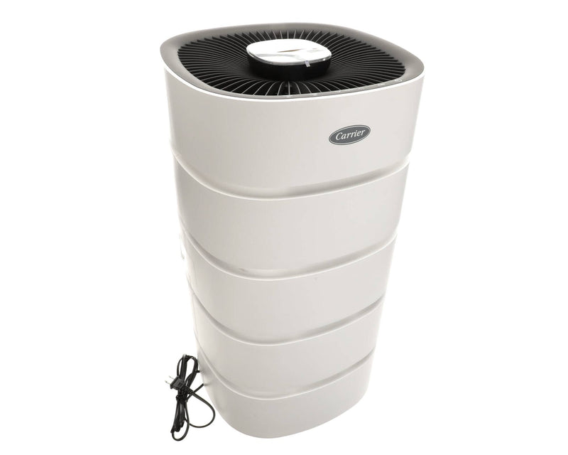 CARRIER RMAP-STSTANDALONE AIR PURIFIER KEEPS A ROOM'S AIR QUALITY FRESH AND CLEAN BY FILTERING HARMFUL AIRBORNE PARTICLES LIKE BACTERIA DANDER DUST MOLD AND POLLEN.DESIGNED TO REMOVE OVER 99% OF AIRBORNEÃ‚-INÂ¬Ã¡PARTICLES DOWN TO 0.3 MICRON