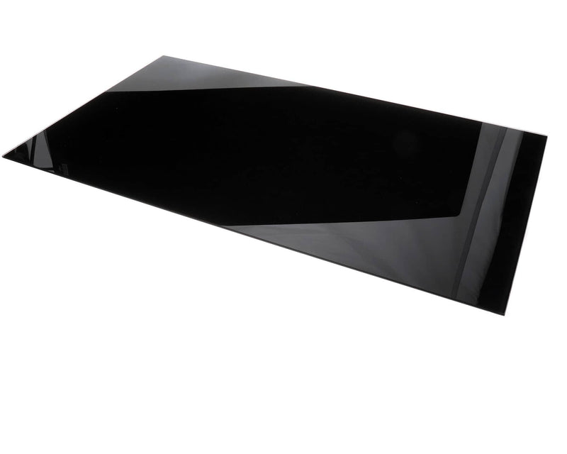 FLEXESERVE 30040046 ZONE 5 TIER MODEL 1000 BLACK SHELF GLASS ONLY
