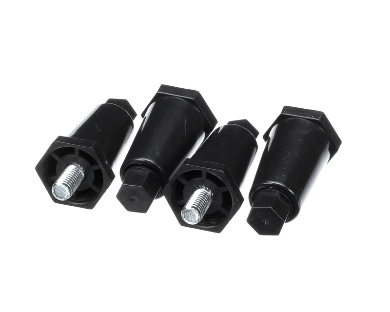 GRINDMASTER M034AL LEGS SET 2.5 PLASTIC -GB (4/BA