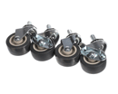 STAR 7C-3M338STSB CASTER SET (4) 2 WBRK