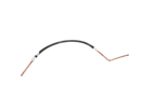 STRUCTURAL CONCEPTS 73294 HOSE ASSEMBLY .250 IN DIA X 36 IN