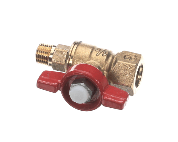 SYNESSO 1.5450 BALL VALVE STEAM VALVE SHUT-OFF RED HANDLE