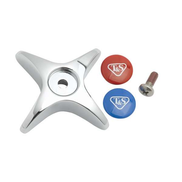 T&S 002521-45KNS 4-ARM HANDLE KIT (HANDLE INDEXES SCREW)