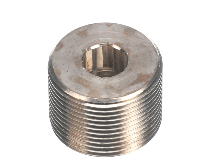 T&S 014554-25 7/8-20UN CLOSE NIPPLE ROUGH CHROME FINISH