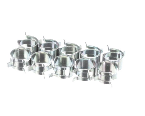 UNOX KRC1018A 12 ZINC PLATED ELASTIC CLAMP 10 PCS KIT